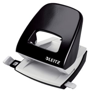Afbeeldingen van Perforator Leitz 5008 NeXXt  metaal 30 vel zwart