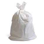 Afbeeldingen van Kelfort Puinzak 65 x 100 cm sterk geweven met koord wit