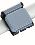 Afbeeldingen van Hebel Magneetclip v. planhouder , zelfklevend, magnetisch, schuifbaar, 6263084, grijs