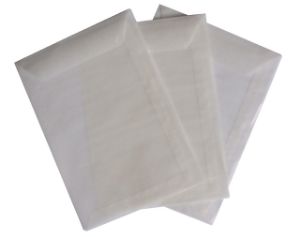 Afbeeldingen van Envelop Quantore loonzak 95x145 50gr pergamijn 1000 stuks