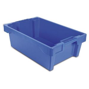 Afbeeldingen van TAYG Eurobox 262005  draaistapelbak 600x400x200mm blauw