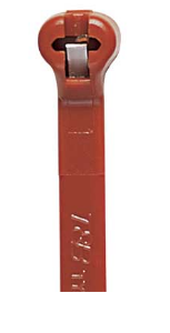 Afbeeldingen van Ty-rap kabelbinder bruin  4.8x295mm