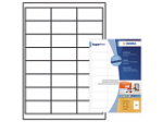 Afbeeldingen van Herma etiket, 66 x 33.8 mm, a4, verpakking 4800 stuks, premium, 4614, wit
