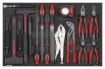 Afbeeldingen van Sonic hamer tangen & beitelset sfs 17-delig