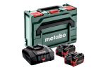 Afbeeldingen van Metabo Basis-set 2 x LiHDX 8.0 Ah ASC 290 + metaBOX 145