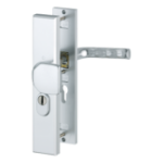 Afbeeldingen van Hoppe veiligheids garnituur met kruk pc85 f1, 61g2236za/2214/113, met kerntrekbeveiliging