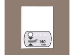 Afbeeldingen van GBC bindrug, 19 mm, a4, 21 rings, verpakking 100 stuks, 4028611, wit
