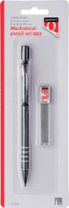 Afbeeldingen van Vulpotlood Quantore 0.5mm + koker met 12 potloodstift