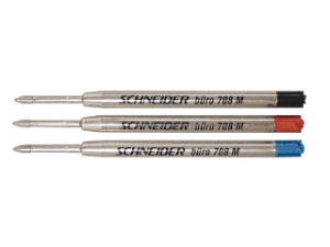 Afbeeldingen van Schneider balpenvulling, s-7083, jumbo, blauw