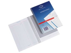 Afbeeldingen van Atlanta kasboek spiraal 207x147 50blz, 2181072000 
