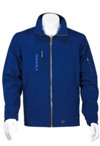 Afbeeldingen van Softshell korenblauw 3XL