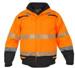 Afbeeldingen van Hydrowear winter jack Umag fl. or./zwart 5XL