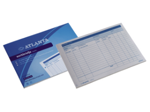Afbeeldingen van Atlanta werkbrief dagelijks a5 50blz, 2542501400 