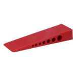 Afbeeldingen van Milli-Max wig 150x45x25mm 35 stuks - Rood