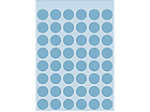 Afbeeldingen van Herma etiket rond, 12 mm, verpakking 240 stuks, 1863, blauw