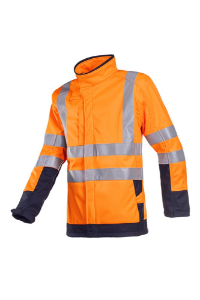 Afbeeldingen van Sioen 9633 Softshell Playford fluor oranje/marine
