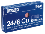 Afbeeldingen van Rapid nieten 24/6 koper standaard 5000stuks, 24860000 