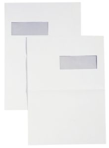 Afbeeldingen van Envelop Quantore C4 229x324mm venster 4x11cm rechts zelfklevend 250st