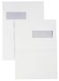 Afbeeldingen van Envelop Quantore C4 229x324mm venster 4x11cm rechts zelfklevend 250st