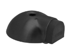 Afbeeldingen van Oxloc Deurstopper voor vloermontage rvs mat zwart 63 x 24 mm