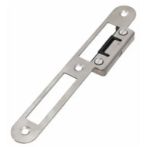 Afbeeldingen van Hmb sluitplaat, verstelbaar, korte lip, din-ls, links, d/n, rvs