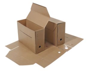 Afbeeldingen van Gemeentearchiefdoos Djois folio 370x265x115mm bruin