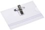 Afbeeldingen van Europel Badge Clip + Speld 90 x 60 mm/24 stuks
