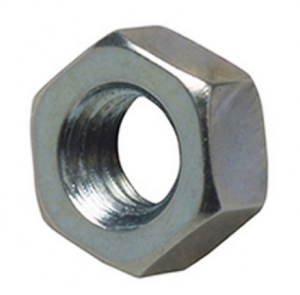 Afbeeldingen van Zeskantmoer DIN 934 8 galvanisch verzinkt m24