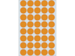 Afbeeldingen van Herma etiket rond, 19 mm, verpakking 960 stuks, 2254, fluor oranje