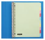 Afbeeldingen van Tabbladen Quantore 23-gaats 10-delig assorti karton