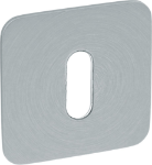 Afbeeldingen van Oxloc Rozet sleutelgat, dikte 2 mm, vierkant, vlak, rvs