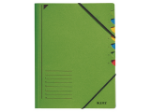 Afbeeldingen van Leitz sorteermap, a4, 7 vaks, 39070055, groen