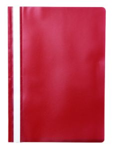 Afbeeldingen van Snelhechter Quantore A4 PP rood