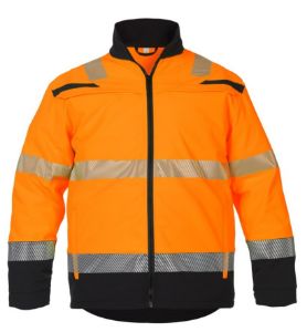 Afbeeldingen van Hydrowear softshell Telford fl. or./zwart XS