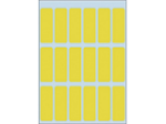 Afbeeldingen van Herma etiket, 12 x 34 mm, verpakking 90 stuks, 3651, geel