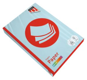 Afbeeldingen van Kopieerpapier Quantore Colour A4 120gr lichtblauw 250 vel