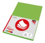 Afbeeldingen van Kopieerpapier Quantore Colour A4 160gr helgroen 50 vel
