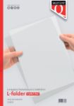Afbeeldingen van Insteekmap L-model Quantore A4 PP 0.16mm glad 25 stuks