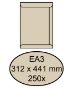 Afbeeldingen van Envelop Quantore akte EA3 312x441mm cremekraft 250 stuks
