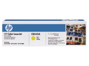 Afbeeldingen van HP tonercartridge 125a 1.4k geel , cb542a 