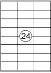 Afbeeldingen van Etiket Quantore 70x36mm 2400 stuks
