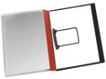 Afbeeldingen van Jalema rapportenmapclip a4 15mm rood, 1021515 