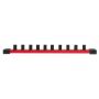 Afbeeldingen van MILWAUKEE® Doppenset 3/8” FOUR FLAT™ lang SAE maten (10-delig)