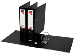 Afbeeldingen van Ordner Quantore A4 80mm PP zwart