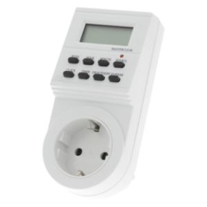 Afbeeldingen van Q-link tijdschakelklok digitaal, maximaal 10 Ampere, 2300 Watt