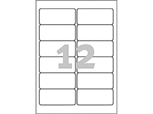 Afbeeldingen van Avery etiket, 99.1 x 42.3 mm, verpakking 300 stuks, laser, l4743rev-25