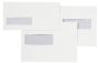 Afbeeldingen van Envelop Quantore 110x220mm venster 3x10cm rechts zelfklevend 25 stuks