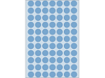 Afbeeldingen van Herma etiket rond, 13 mm, verpakking 2464 stuks, 2233, blauw