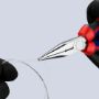Afbeeldingen van KNIPEX Platspitse tang met zijsnijder 160
