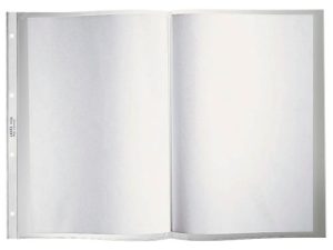 Afbeeldingen van Leitz showtas, a3, 0.12 mm, 4 rings, 47230003, nerf, polypropyleen